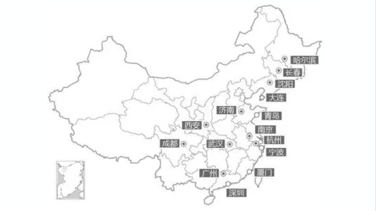 副省级金融中心排名：深圳领衔广州第二，成都杭州暗自较量